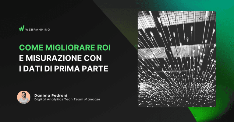 Come migliorare ROI e misurazione con i dati di prima parte | Webranking
