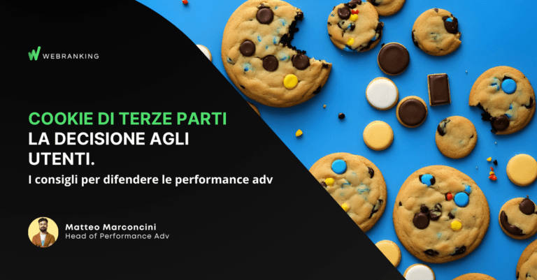 cookie di terze parti - la scelta agli utenti | Webranking